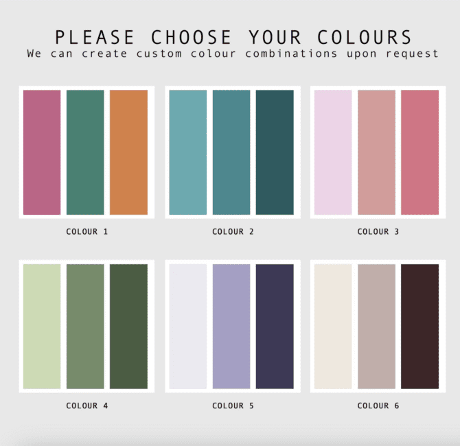 Custom Full Colour Wedding Squares - Image 5